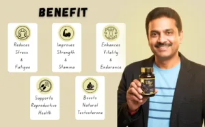 Men’s Wellness Drink Being Served for Energy and Vitality