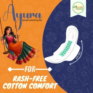 Ayura Anion Sanitary Pads Back Pack with Ingredients – Nature Zenith