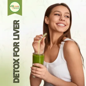 Lifestyle Image of Person Using Rejuvatox Detox Supplement – Nature Zenith