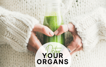 Fresh fruits and vegetables for natural detox